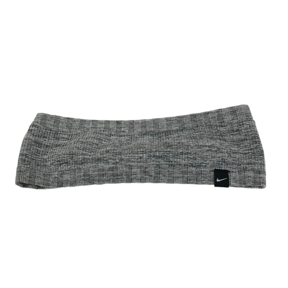 NEW NoTag Nike Seamless Headband Sweatband Adult Unisex Mens Womens Gray